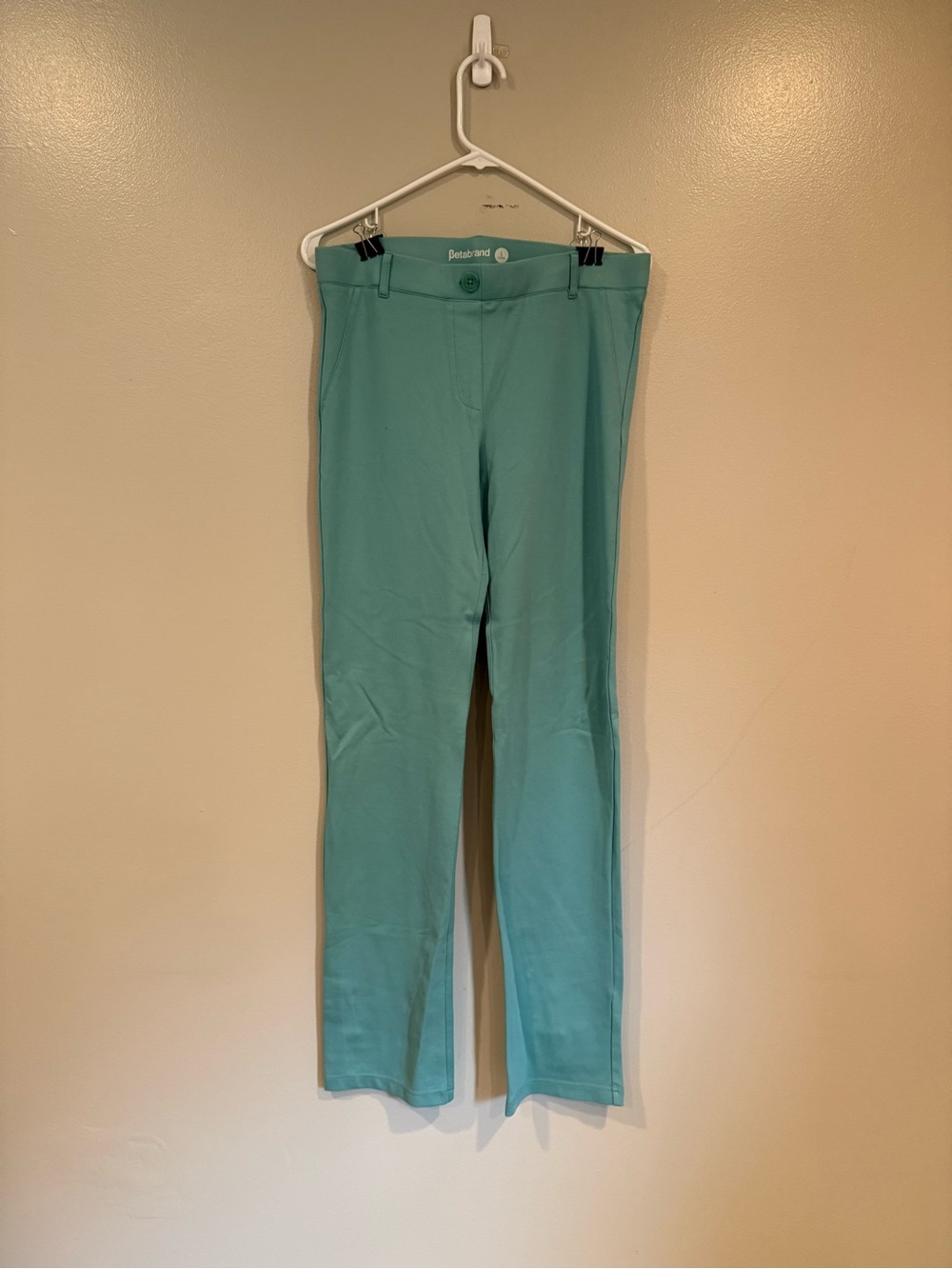 Betabrand Women’s Aqua Slim Dress Pants